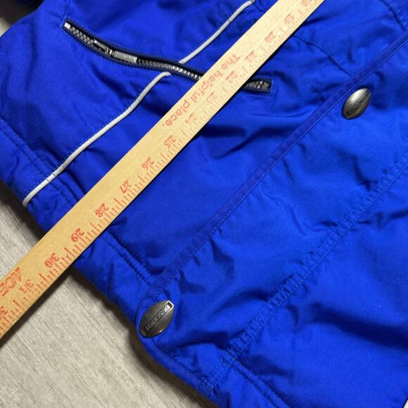 Vintage Descente Snow Ski Jacket Mens S Blue Outdoor Gorpcore Insulated - Picture 7 of 8